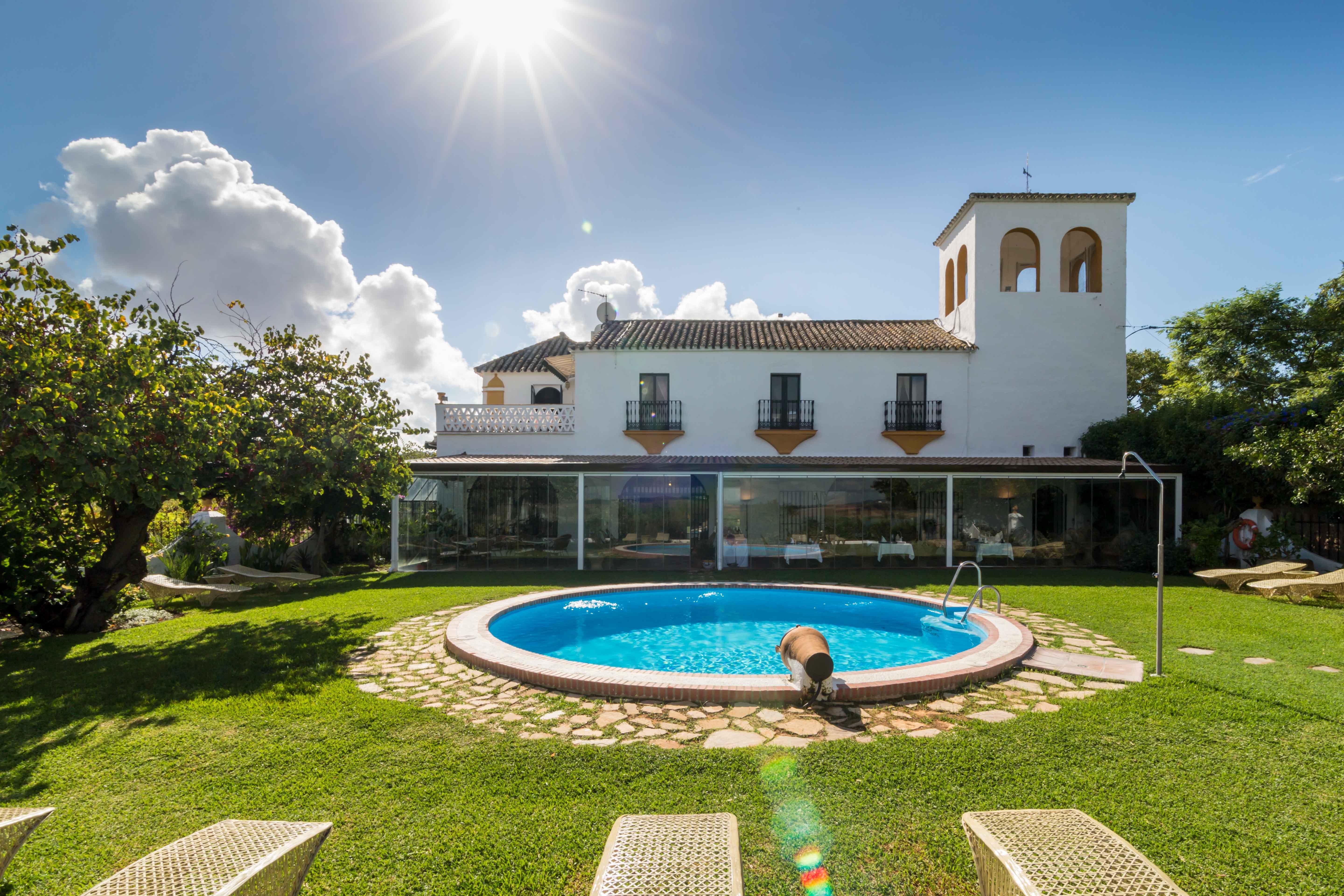 Hacienda El Santiscal Adults Only Hotel Arcos de la Frontera Kültér fotó