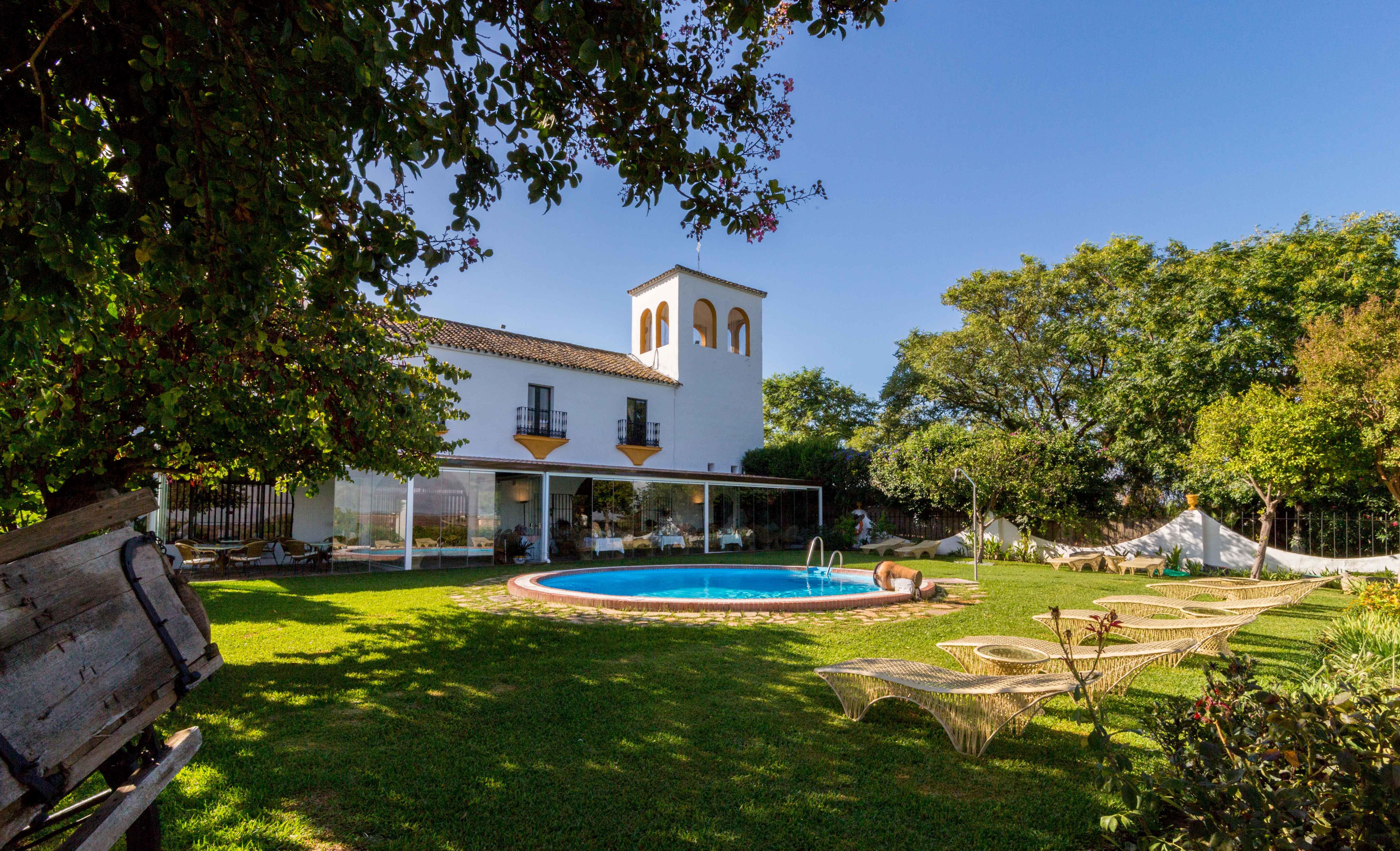 Hacienda El Santiscal Adults Only Hotel Arcos de la Frontera Kültér fotó